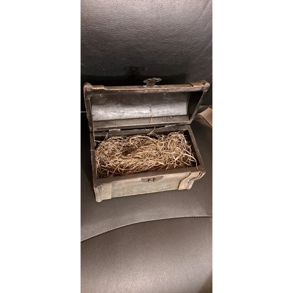 Decorative Wooden Storage Box or Jewelry Box 8.5x5.5x5